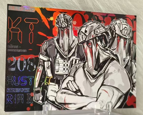 König ✦ Kill of Dusk — Holographic Card